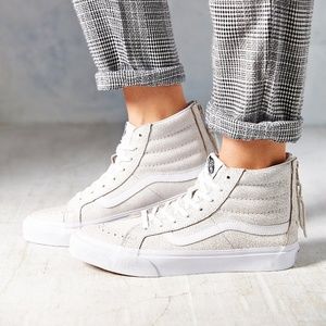 Vans® SK8-Hi Slim Zip High-Top Sneakers in Crackle